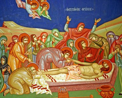 Envolviendo el cuerpo de Cristo, Chipre de Cypriot